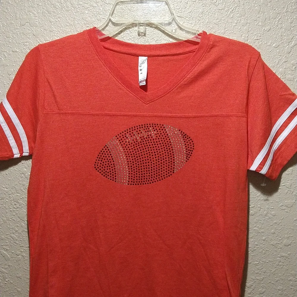 Women's Sequence Touch Down Tee   Shirt Size M - Picture 7 of 7